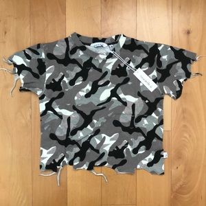 Force de Fille Girl’s Camo Tee